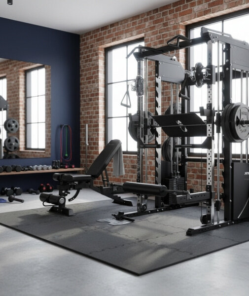 Kraftstation in Fitnessstudio
