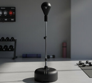 Punchingball in Fitnessraum