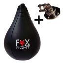 Speedball Boxbirne aus echtem Leder inklusive Swivel