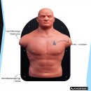 FOX-FIGHT Wand Box Dummy / Wandschlagpolster natur