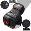 FOX-FIGHT BRECHER Fitness- Kraftsporthandschuhe aus echtem Leder XL - schwarz