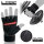 FOX-FIGHT L-GRIP Fitness- Kraftsporthandschuhe aus echtem Leder S - schwarz