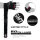 FOX-FIGHT L-GRIP Fitness- Kraftsporthandschuhe aus echtem Leder S - schwarz