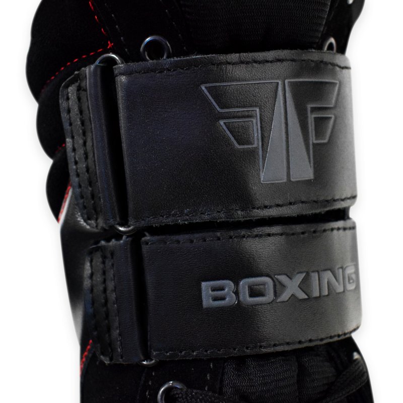 FOX-FIGHT Boxing Schuhe Boxstiefel Boxschuhe Box Hog Boxerstiefel Leder 