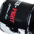 FOX-FIGHT B7 MMA Handschuhe aus echtem Leder M schwarz / weiss
