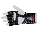 FOX-FIGHT B7 MMA Handschuhe aus echtem Leder M schwarz / weiss