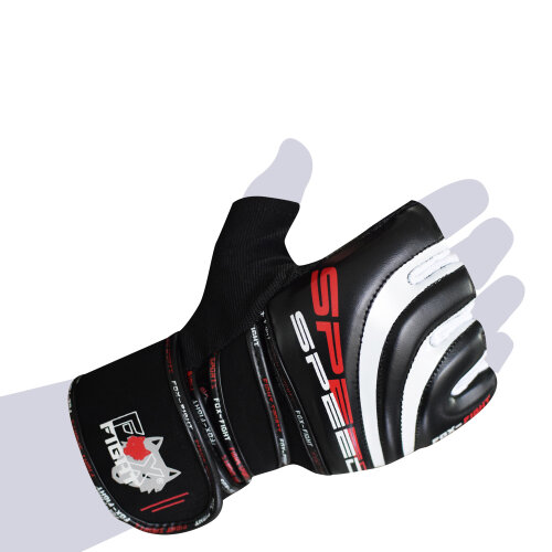 FOX-FIGHT SPEED Gel Trainingshandschuhe aus PU Leder