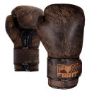 FOX-FIGHT LEGEND Boxhandschuhe aus echtem Leder 12 OZ braun