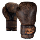 FOX-FIGHT LEGEND Boxhandschuhe aus echtem Leder 14 OZ braun