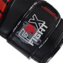 FOX-FIGHT CYCLON Boxhandschuhe aus PU Leder 8 OZ schwarz / rot