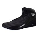 FOX-FIGHT B7 BLACK Kampfsport Schuhe aus echtem Leder 44 schwarz
