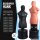 FOX-FIGHT Hank Box Dummy Boxdummy Standboxsack Boxpuppe Höhenverstellbar 160-185cm natur inkl. Lowkick-Polster
