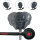 FOX-FIGHT Punchingball Dummy Kopf mit rotierenden Arm höhenverstellbar 145-190cm