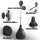 FOX-FIGHT Punchingball Dummy Kopf mit rotierenden Arm höhenverstellbar 145-190cm
