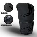 FOX-FIGHT STORM BLACK Bag Mitt Sandsackhandschuhe Boxsackhandschuhe aus PU Leder