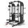 XPLON Tower7 PLUS Kraftstation Multipresse Klimmzugstation inkl. 240kg Steckgewichte mit Hantelbank Ø30mm / 50mm