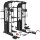 XPLON Tower7 PLUS Kraftstation Multipresse Klimmzugstation inkl. 240kg Steckgewichte mit Hantelbank Ø30mm / 50mm
