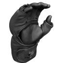 FOX-FIGHT Bullet12 MMA Handschuhe aus echtem Leder L black line
