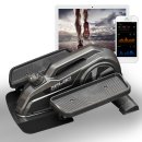 XPLON Elliptical Mini Heimtrainer Beintrainer Pedaltrainer für zuhause 8 Stufen Bluetooth & App-Steuerung