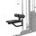 XPLON Latzug Sitz mit Knieblocker Oberschenkelfixierung Polsterrollen Tower7