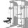 XPLON Latzug Sitz mit Knieblocker Oberschenkelfixierung Polsterrollen Tower7