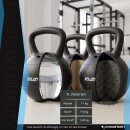 XPLON Kettlebell verstellbar 1-30 kg Kugelhantel fürs Home Gym Workout