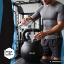 XPLON Kettlebell verstellbar 1-30 kg Kugelhantel fürs Home Gym Workout