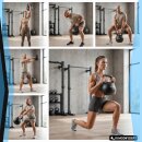 XPLON Kettlebell verstellbar 1-30 kg Kugelhantel fürs Home Gym Workout