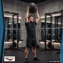 XPLON Wasser-Medizinball 3–20,5 kg – befüllbarer Medizinball mit Wasser 33,8 cm