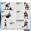 XPLON Wasser-Medizinball 3–20,5 kg – befüllbarer Medizinball mit Wasser 33,8 cm