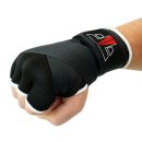 FOX-FIGHT Innenhandschuhe Innenbandagen elastisch mit Handgelenkbandagen L / XL - schwarz