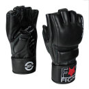 FOX-FIGHT BLACK ULTIMATE MMA Handschuhe aus echtem Leder