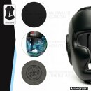 FOX-FIGHT PRO Kopfschutz Full Face aus echtem Leder