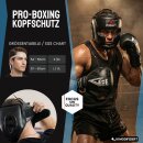FOX-FIGHT PRO Kopfschutz Full Face aus echtem Leder