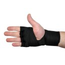 FOX-FIGHT Innenhandschuhe Innenbandagen elastisch mit einer Gel Polsterung und Handgelenkbandagen L/XL - schwarz