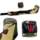 FOX-FIGHT Bandagen Handbandagen Militär Camouflage 4,5m