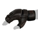 FOX-FIGHT LEGEND MMA Handschuhe aus echtem Leder M - braun