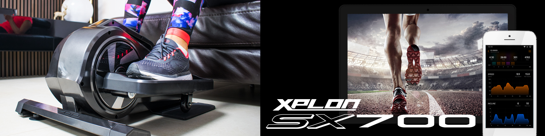XPLON SX700 - Elliptical Mini Heimtrainer